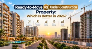 Ready-to-Move vs Under-Construction Property comparison table for 2026