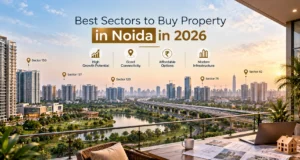 Best Sectors to Buy Property in Noida in 2026 map with price ranges